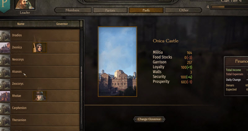 Вся информация о кланах и королевствах в Mount and Blade 2 Bannerlord