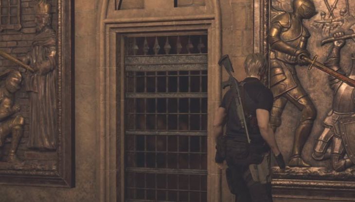 Загадка с четырьмя мечами в картинах в ремейке Resident Evil 4