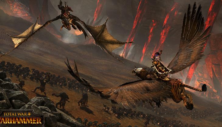 Создатели Total War: Warhammer показали демигрифонов