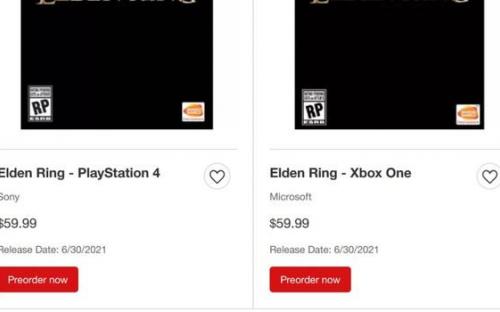 Elden Ring уже скоро? Магазин намекает на дату выхода