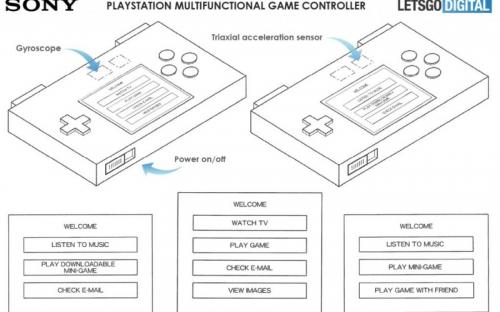 Sony патентует прямоугольный универсальный контроллер для PlayStation