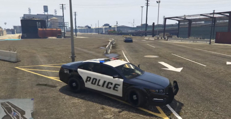 Стычки с полицией в GTA Online