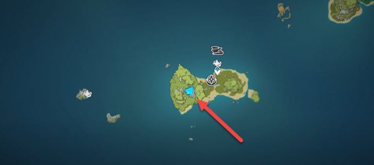 Где находятся звездные указатели на Опасном острове