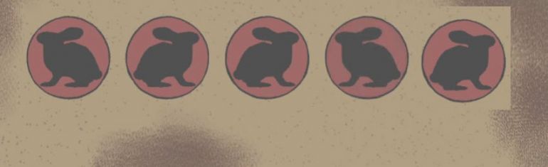 Эмблемы с зайцами
