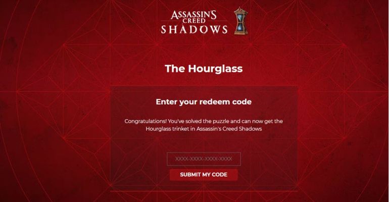 Загадка с песочными часами Assassin's Creed Shadows разгадана