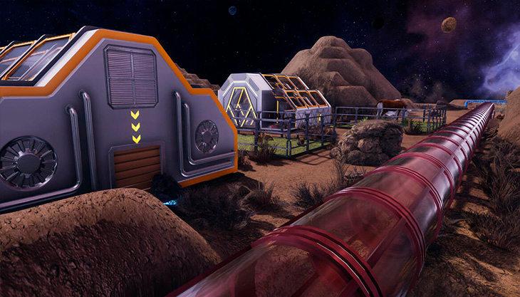Factorio от первого лица: Astro Colony выполняет задачу на Kickstarter