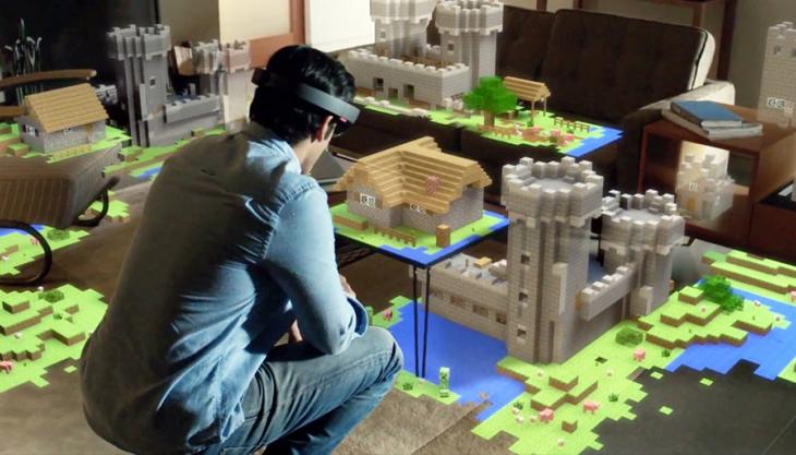 Microsoft: первые версии HoloLens не будут предназначены для игр