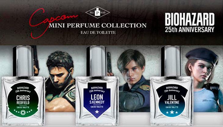 Capcom выпустила парфюмерную серию Resident Evil
