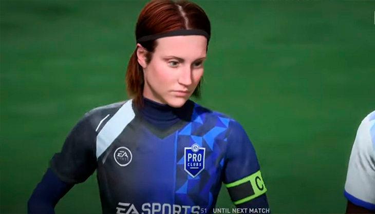 В FIFA 22 женщины-футболисты появятся на поле вместе с мужчинами